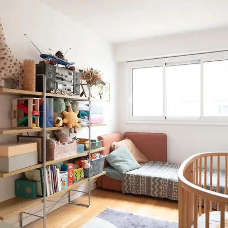 شقة Bright And Well-decorated Family Nest *